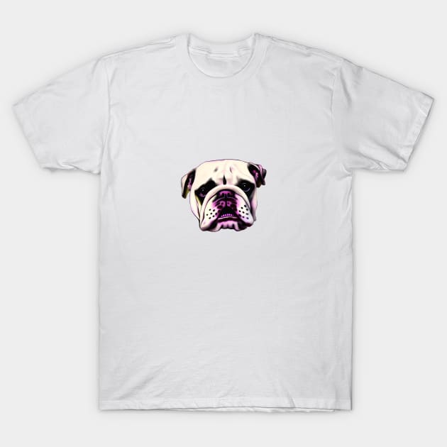 Realistic Bulldog #2 T-Shirt by bulldogr